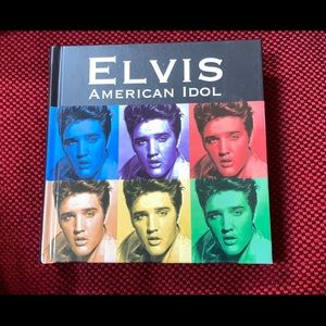 ELVIS AMERICAN IDOL HARDCOVER BOOK over 300 pages